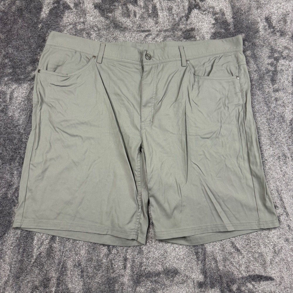 L.L.Bean Shorts 516049 Vista Trekking Gray 44W Nylon Spandex Performance Stretch
